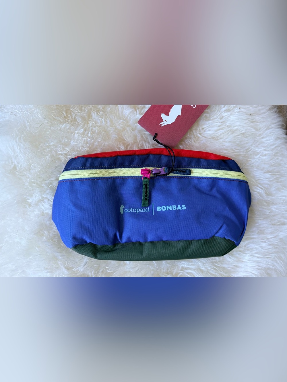 Cotopaxi x Bombas Bataan Unisex One-of-a-Kind Color-way Bumbag NEW/Tag Attached